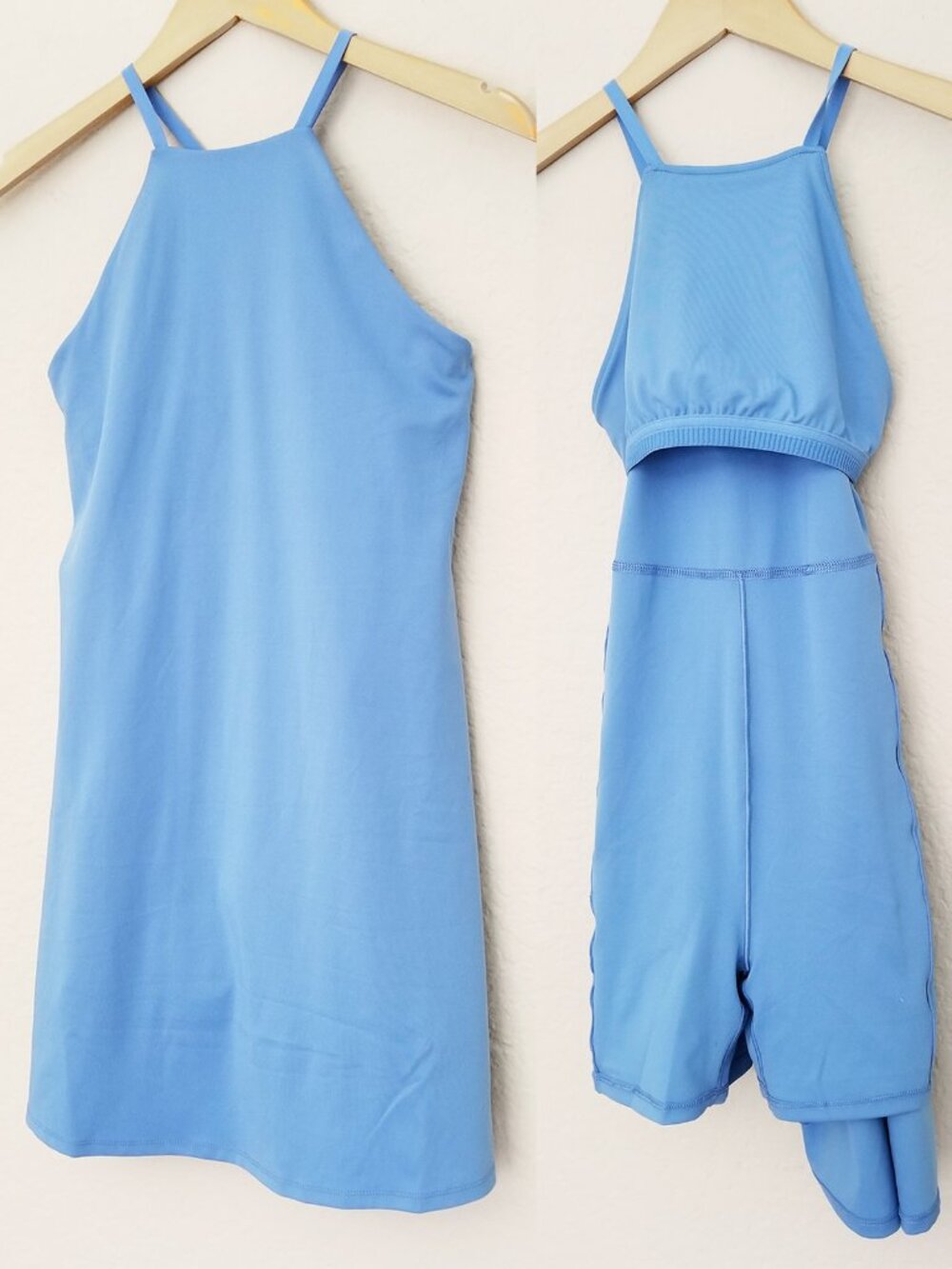 NEW Madewell MWL Women's XS Flex 2.0 Fitness Dress in Oasis Blue $88 Tennis NWT - Picture 14 of 16